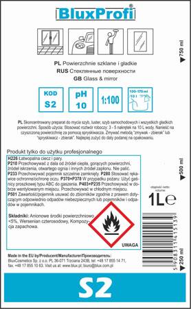 Professional chemistry BluxProfi - 1L glass cleaner